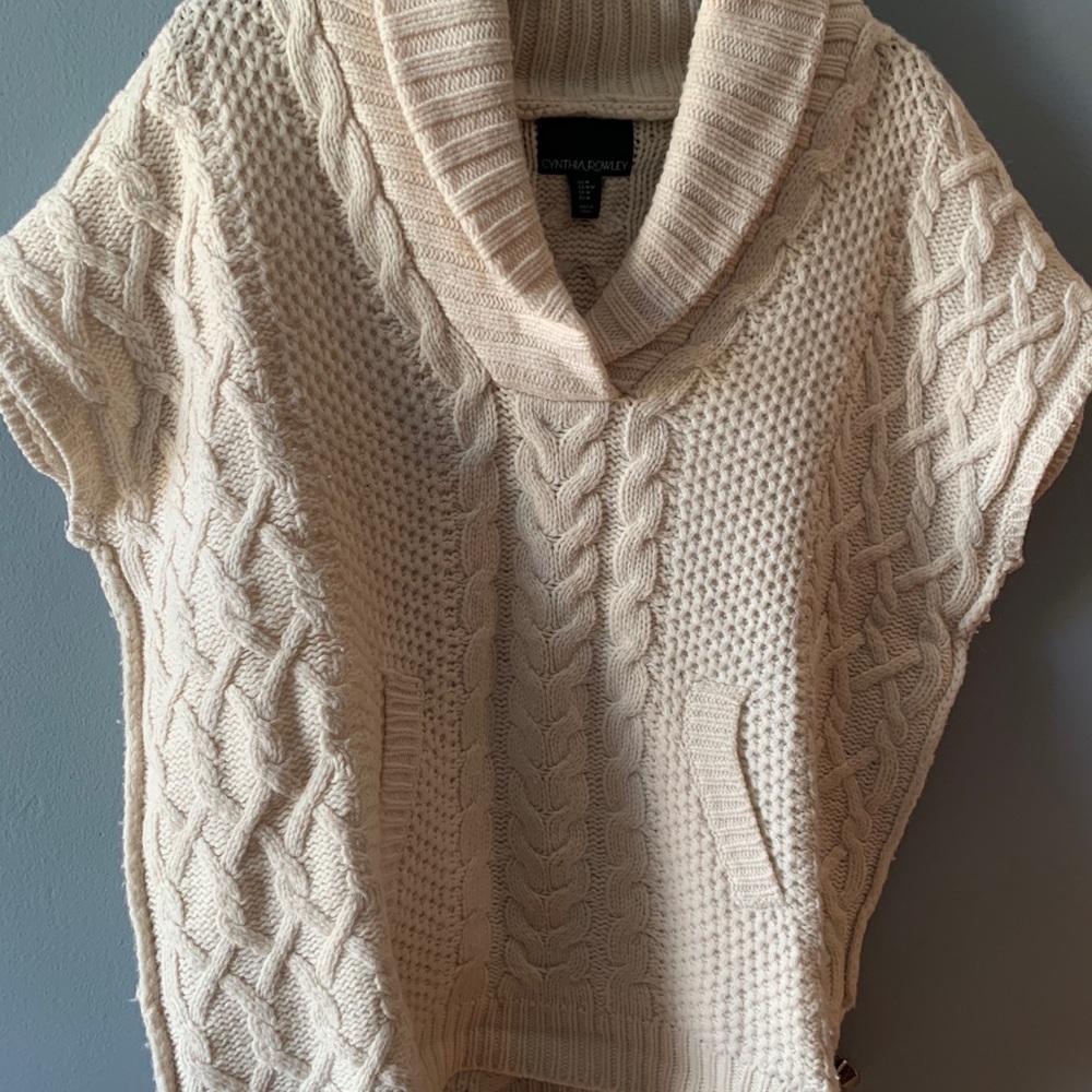 Ivory wool sweater